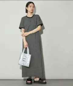 CITEN ユナイテッドアローズ　ボーダーワンピース　Mのサムネイル