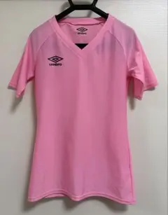 Umbro アンブロ ベーシックセカンダリー半袖シャツ ピンク Mサイズ