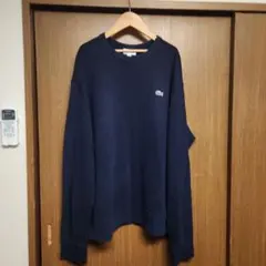 LACOSTE ネイビー スウェット US XXL