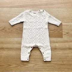 babyGap ケーブル編みロンパース 3-6ヶ月