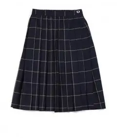 フレッドペリー ウールチェック プリーツスカート PLEATED SKIRTのサムネイル
