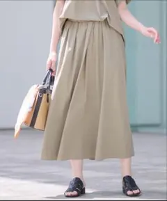 INDIVI アクティブスカート