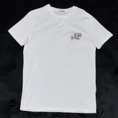 MONCLER　22ss　Tシャツ　ダブルワッペン　ホワイト　L