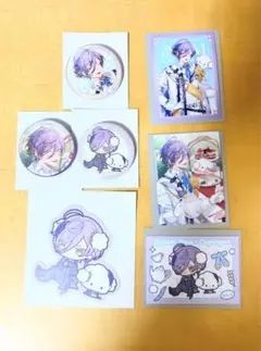 榊ネス サンリオ ランダムコレクションカード 缶バッジ にじさんじ 3SKM