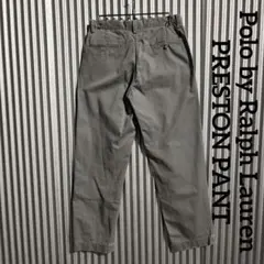 ポロラルフローレン プレストンパンツ チノパン 刺繍 30 グレー系