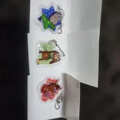 ピクサー トイストーリーアクリルキーホルダー 3個セット