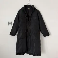 JAYRO 00s ダウンロングコート ジップ ダウン黒 M 大人カジュアル