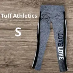 Tuff Athletics LOVEスパッツ S グレーサイドメッシュレギンス