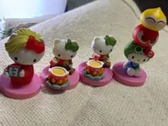 ハローキティ コラボレーション　チョコエッグ　4体セット