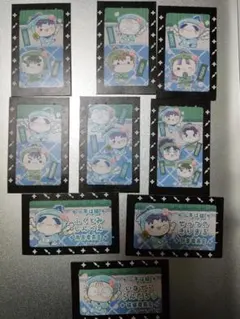 忍たま乱太郎　桜もちぴこの段　フリューくじ イラストつきくじ9枚