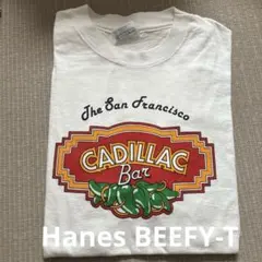 Hanes BEEFY-T Cadillac Bar Tシャツ L