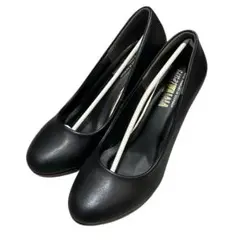 ♡新品 ViVfleurs ブラック 黒 ハイヒール パンプス L 24cmのサムネイル