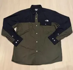 マ*ズ様 THE NORTH FACE L/S Nuptse shirt ヌプシ