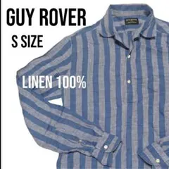 Guy Rover リネン 100% カプリシャツ Sサイズ ストライプ