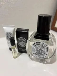 香水セット 3本 laura mercir / shiro / diptyque - メルカリ