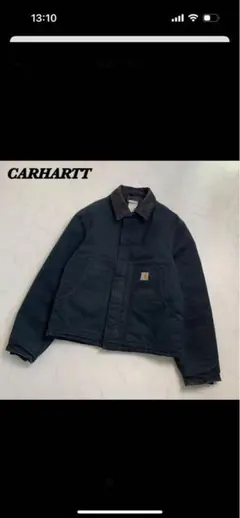 【希少サイズ】90s カーハート トラディショナルジャケット ショート丈 BLK