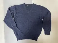 ZEALZIP Vネックセーター M ダークブルー