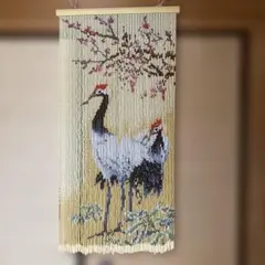 大きい】ビーズのれん 菖蒲柄 昭和レトロ インテリア 間仕切り - メルカリ