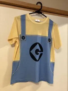美品　USJ ミニオンオーバーオールデザインTシャツ