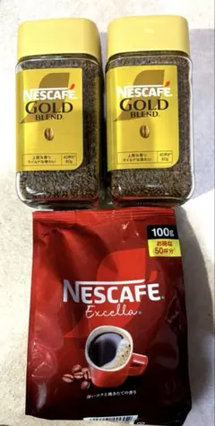 NESCAFÉ GOLD BLEND 80g✖️2 ネスカフェエクセラ詰め替えのサムネイル