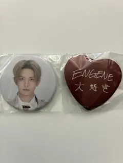 ENHYPEN museum 缶バッジ　キーホルダー　ヒスン　vampire