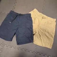UNIQLOショートハーフパンツ2枚セット SとXS