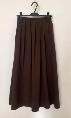 UNIQLO ブラウン フレアスカート Sサイズ