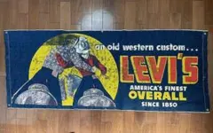 ヴィンテージ 1950 LEVI'S リーバイス 紙製 バナー 501XX - メルカリ