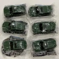 プルバック　ランドクルーザー2　6個セット　ガチャ　カプセルトイ