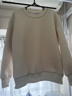 フリース クルーネック & ジップアップ スウェット