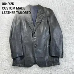 00s Custom Made Leather Tailored Jkt