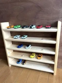 トミカ収納棚　5段