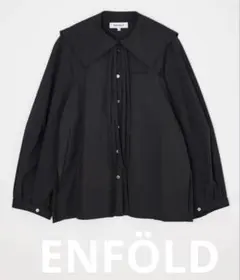 12日までの出品ENFOLD新作完売TWO-WAY RIBBON SHIRT - メルカリ