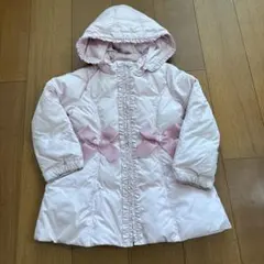 メゾピアノ　ダウンコート　ピンク　120