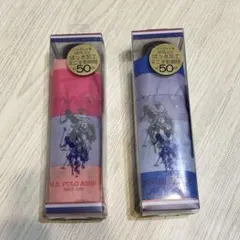 U.S.POLO ASSN. 折りたたみ 手動開閉傘 2本セットのサムネイル