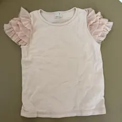petit main フリル袖 Tシャツ 110cmのサムネイル