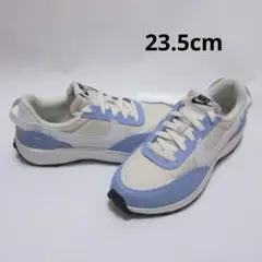 23.5cm 白 水色 ナイキ ワッフル デビュー ウィメンズ