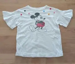デニム&ダンガリー　Tシャツ　ミッキー 120