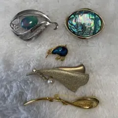 ヴィンテージ風　ブローチ　おまとめ　#61