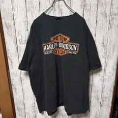 Harley-Davidson USA企画 両面ロゴ　ゆるダボカットソー