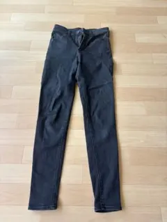 GU ブラックデニム　スキニーパンツ 61インチ