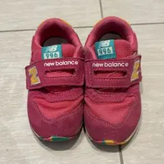 new balance 996 キッズシューズ ピンク