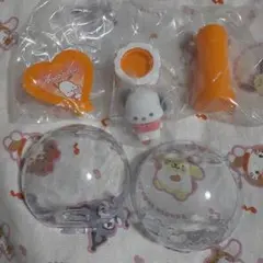 カプセルステッキ2&ふわふわフロッキードール2『ポチャッコ』匿名配送