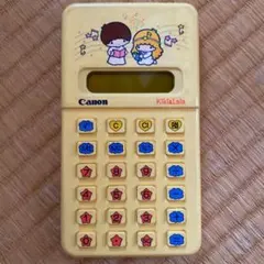 【超稀少】キヤノン製 キキララ 電卓 2026年最新】キキララ 電卓の人気アイテム - メルカリ