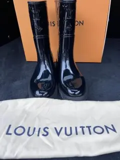 Louis Vuitton レインブーツ 黒38のサムネイル
