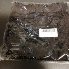 ネックウォーマー裏起毛PAZOFA ブラック 男女兼用新品未使用品