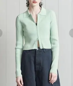 H BEAUTY&YOUTH UNITED ARROWS リブジップカーディガン