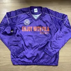 FILA GOLF フィラ ゴルフ プルオーバー パープル LL
