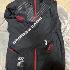 アシックス ウィンドブレーカー 2XL ブラック