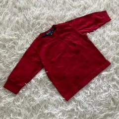 コットン100%♡ポロバイラルフローレン【80】 長袖カットソー/トップス